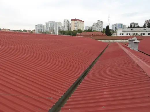 Кровля из профилированного листа